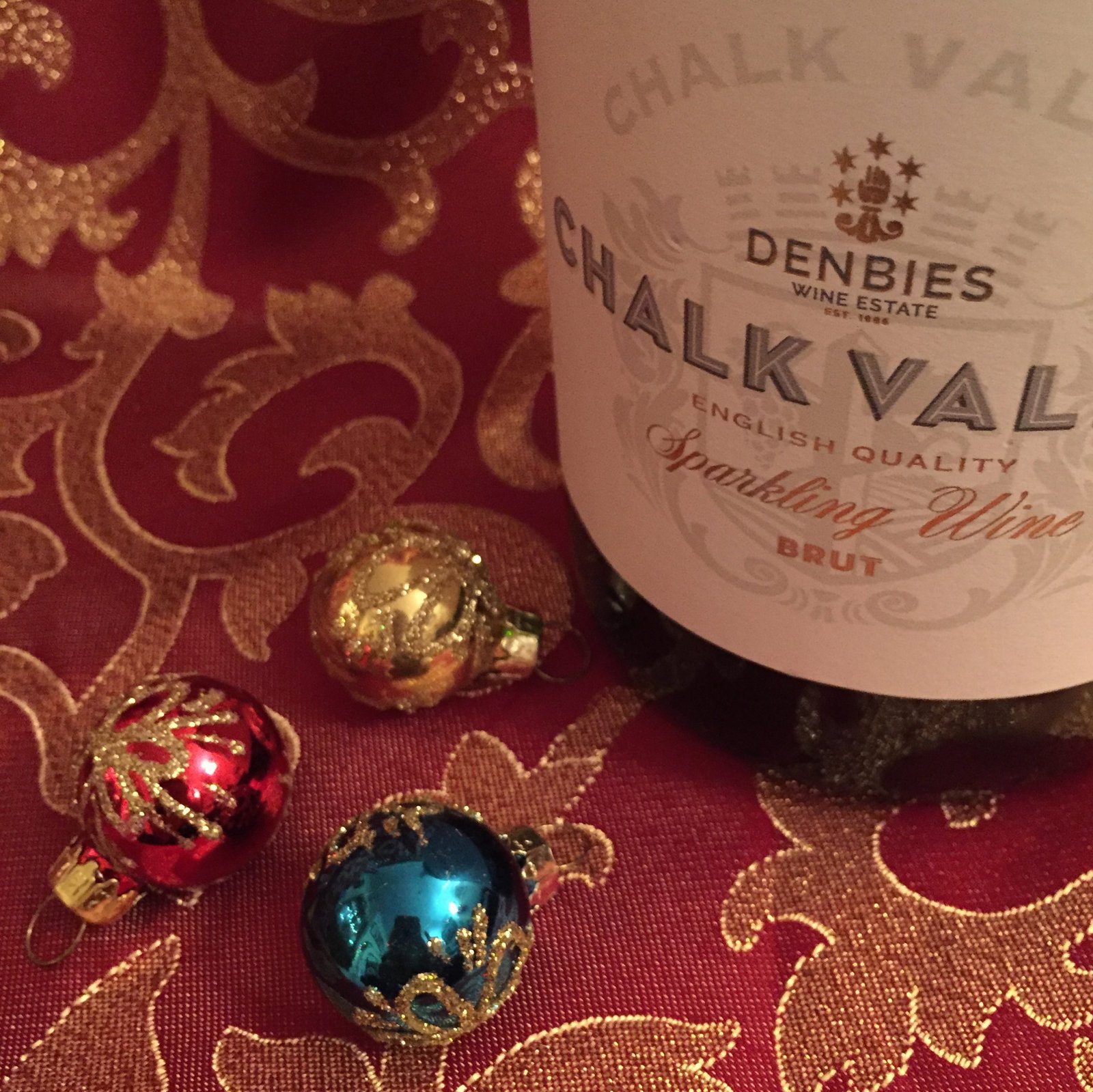 Chalk Valley Sparkling wine from the Denbies Estate, Surrey UK