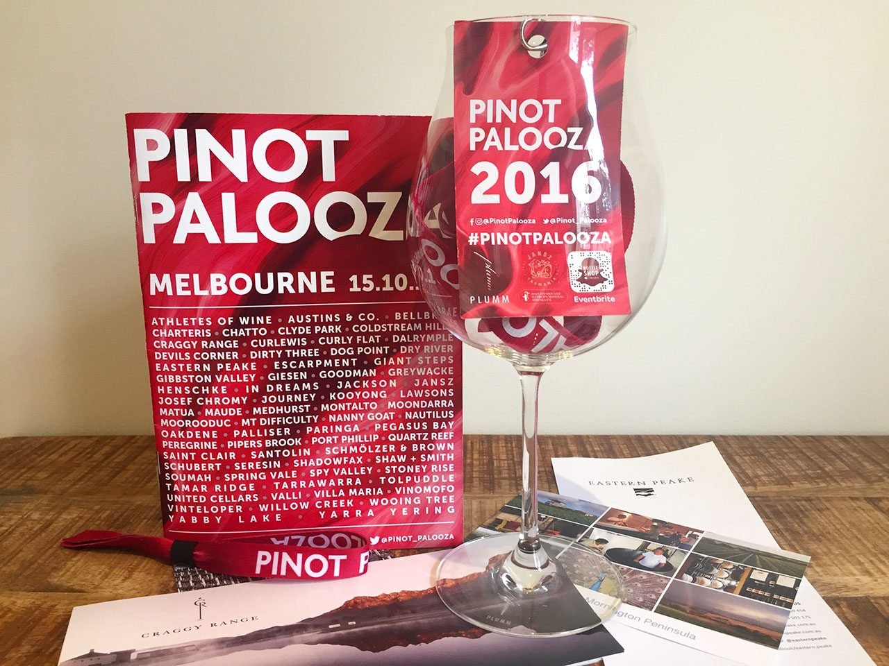 Pinot Palooza Parephenalia